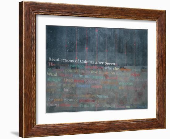 Recollections of Colours After Seven-Charlie Millar-Framed Giclee Print