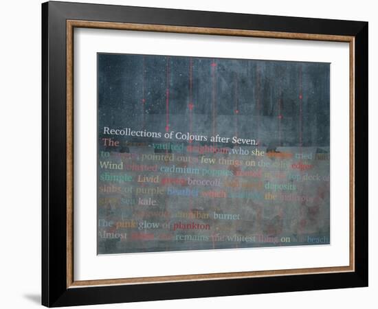 Recollections of Colours After Seven-Charlie Millar-Framed Giclee Print