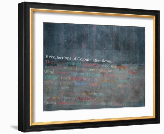 Recollections of Colours After Seven-Charlie Millar-Framed Giclee Print