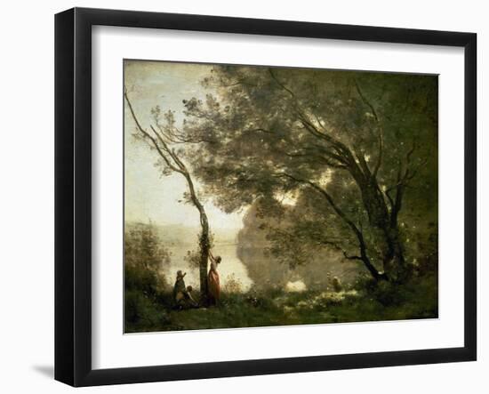 Recollections of Mortefontaine, 1864-Jean-Baptiste-Camille Corot-Framed Giclee Print