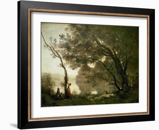 Recollections of Mortefontaine, 1864-Jean-Baptiste-Camille Corot-Framed Giclee Print