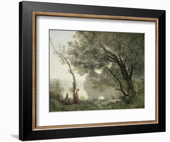 Recollections of Mortefontaine, 1864-Jean-Baptiste-Camille Corot-Framed Giclee Print