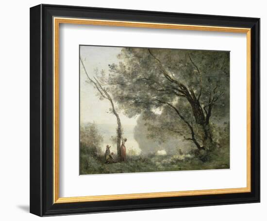 Recollections of Mortefontaine, 1864-Jean-Baptiste-Camille Corot-Framed Giclee Print