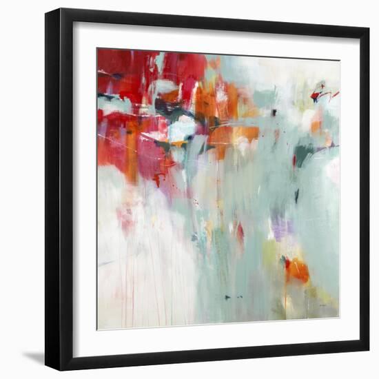 Recollections of Red-Jill Martin-Framed Art Print