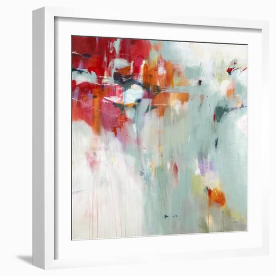 Recollections of Red-Jill Martin-Framed Art Print