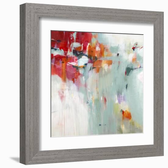 Recollections of Red-Jill Martin-Framed Art Print