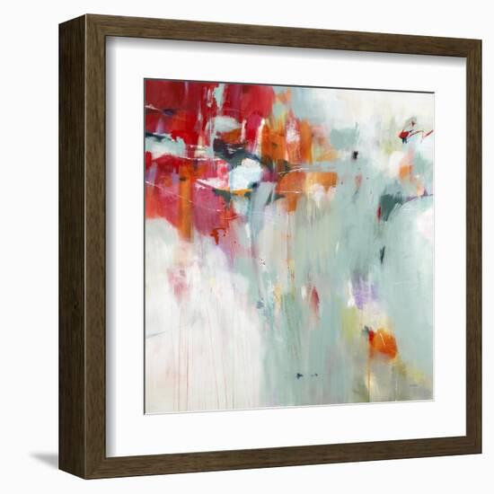 Recollections of Red-Jill Martin-Framed Art Print