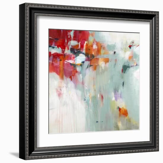 Recollections of Red-Jill Martin-Framed Art Print