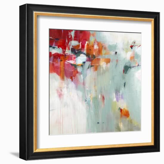 Recollections of Red-Jill Martin-Framed Art Print