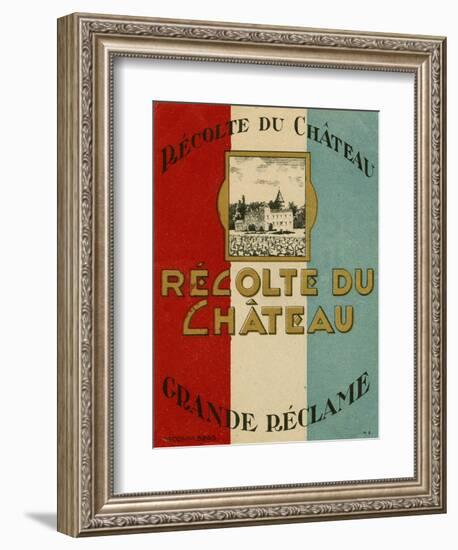 Recolte Du Chateau-null-Framed Premium Giclee Print