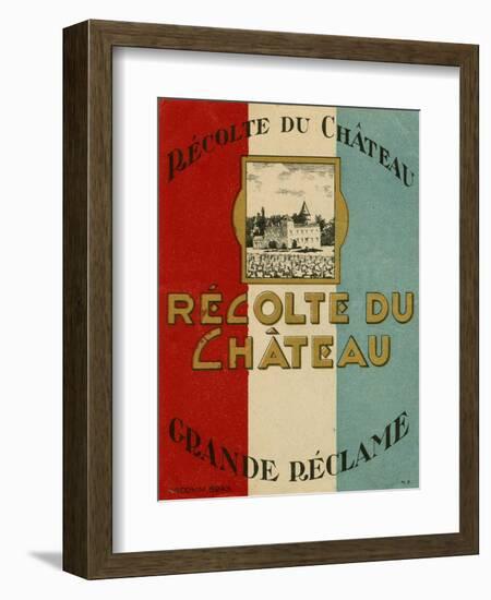 Recolte Du Chateau-null-Framed Premium Giclee Print