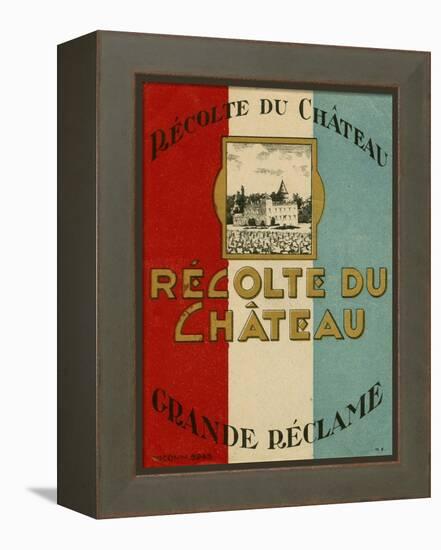 Recolte Du Chateau-null-Framed Stretched Canvas