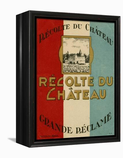 Recolte Du Chateau-null-Framed Stretched Canvas