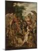 Reconciliation of Jacob and Esau-Peter Paul Rubens-Mounted Art Print