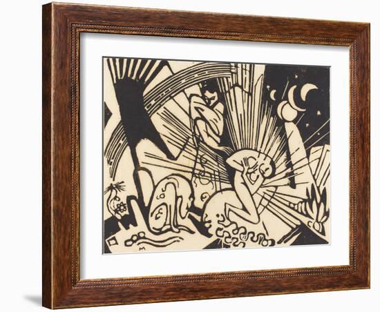 Reconciliation (Versoehnung), 1912-Franz Marc-Framed Giclee Print