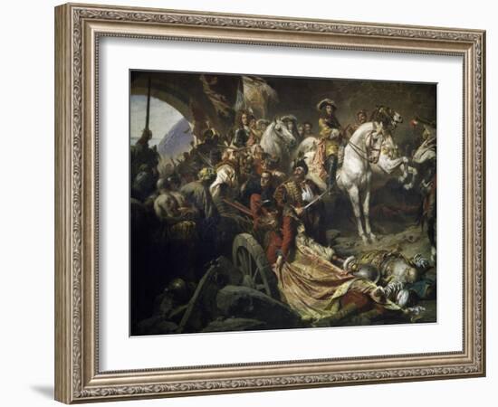 Reconquest of Buda Castle,1686-Gyula Benczur-Framed Giclee Print