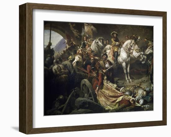 Reconquest of Buda Castle,1686-Gyula Benczur-Framed Giclee Print