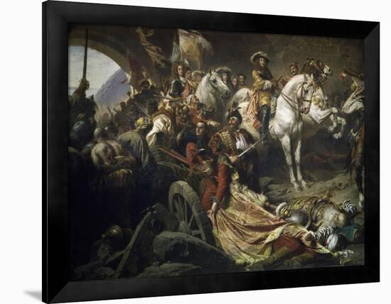 Reconquest of Buda Castle,1686-Gyula Benczur-Framed Giclee Print