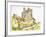 Reconstructed Feudal Castle-null-Framed Giclee Print