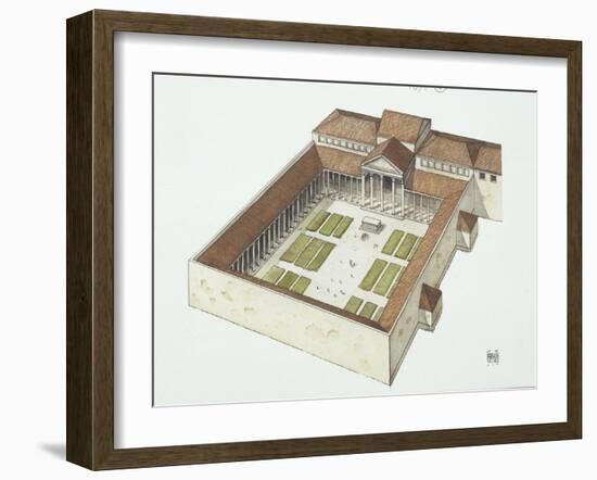 Reconstructed Forum Built by Titus Flavius Vespasianus-null-Framed Giclee Print