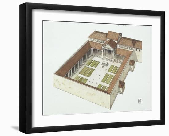 Reconstructed Forum Built by Titus Flavius Vespasianus-null-Framed Giclee Print
