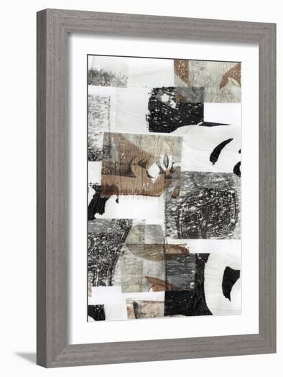 Reconstructed I-Jennifer Goldberger-Framed Art Print