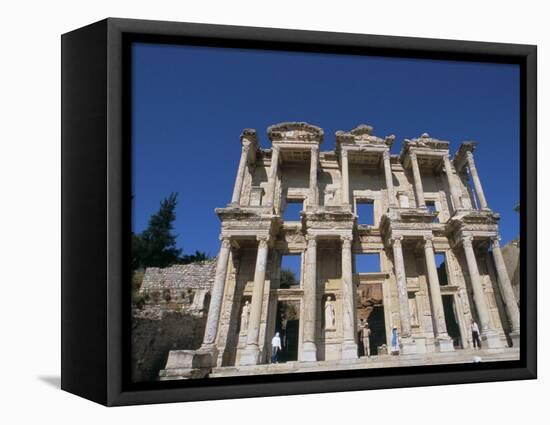 Reconstructed Library, Ephesus, Anatolia, Turkey-R H Productions-Framed Premier Image Canvas