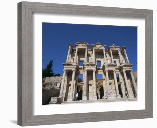 Reconstructed Library, Ephesus, Anatolia, Turkey-R H Productions-Framed Photographic Print