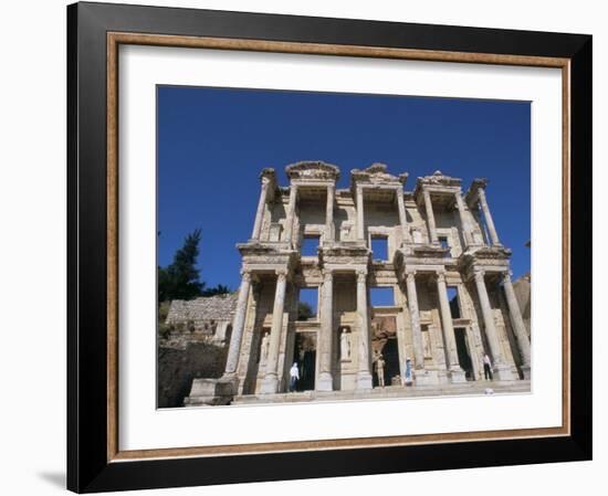 Reconstructed Library, Ephesus, Anatolia, Turkey-R H Productions-Framed Photographic Print