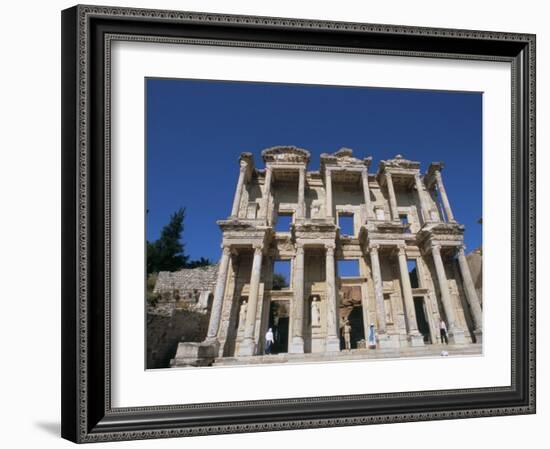 Reconstructed Library, Ephesus, Anatolia, Turkey-R H Productions-Framed Photographic Print