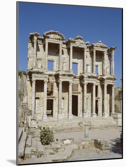 Reconstructed Library of Celsus, Archaeological Site, Ephesus, Anatolia, Turkey-R H Productions-Mounted Photographic Print