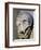 Reconstructed Neanderthal Man's skull, 49,000 BC. Artist: Unknown-Unknown-Framed Photographic Print