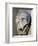 Reconstructed Neanderthal Man's skull, 49,000 BC. Artist: Unknown-Unknown-Framed Photographic Print