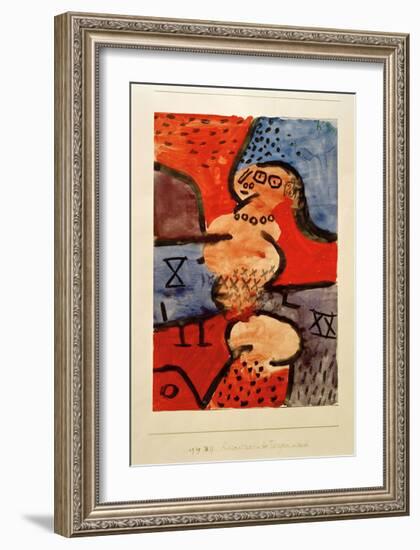 Reconstruction of a Dancer-Paul Klee-Framed Giclee Print