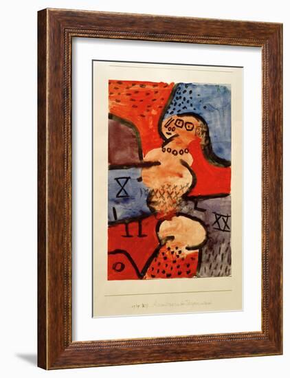 Reconstruction of a Dancer-Paul Klee-Framed Giclee Print