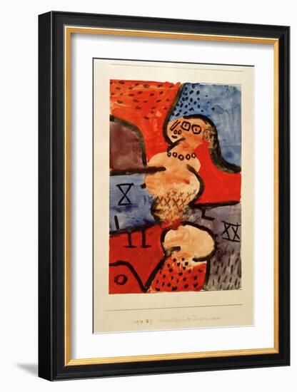 Reconstruction of a Dancer-Paul Klee-Framed Giclee Print