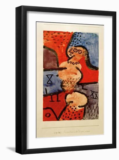 Reconstruction of a Dancer-Paul Klee-Framed Giclee Print