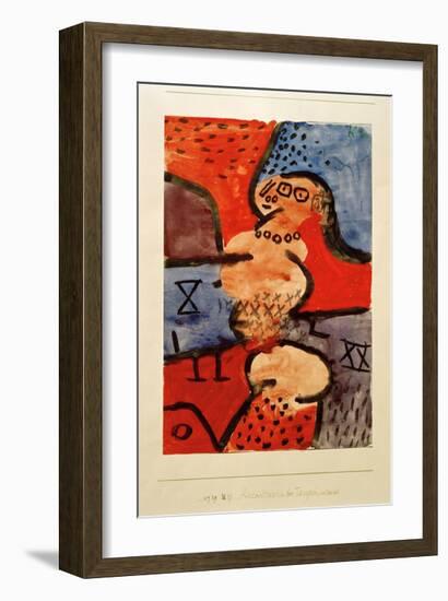 Reconstruction of a Dancer-Paul Klee-Framed Giclee Print