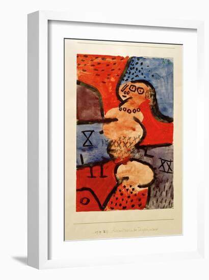 Reconstruction of a Dancer-Paul Klee-Framed Giclee Print