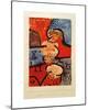 Reconstruction of a Dancer-Paul Klee-Mounted Giclee Print