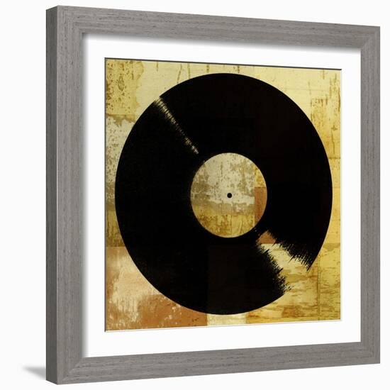 Record Collage-Stella Bradley-Framed Giclee Print