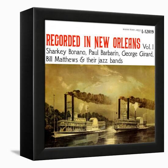 Recorded in New Orleans, Vol. 1-null-Framed Stretched Canvas