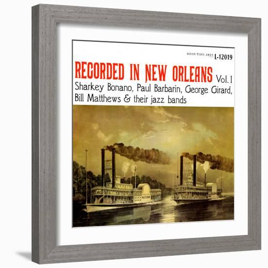Recorded in New Orleans, Vol. 1-null-Framed Art Print