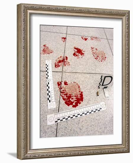 Recording Evidence-Mauro Fermariello-Framed Photographic Print