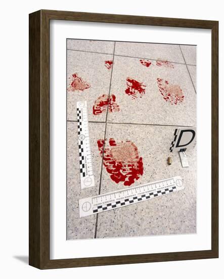 Recording Evidence-Mauro Fermariello-Framed Photographic Print