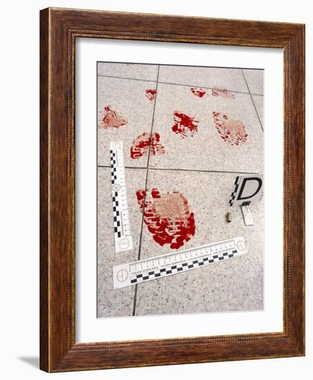 Recording Evidence-Mauro Fermariello-Framed Photographic Print