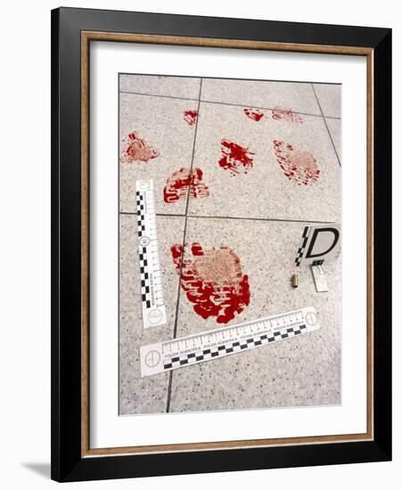 Recording Evidence-Mauro Fermariello-Framed Photographic Print