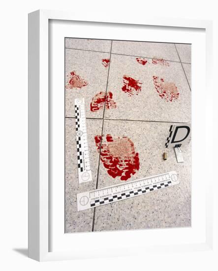 Recording Evidence-Mauro Fermariello-Framed Photographic Print