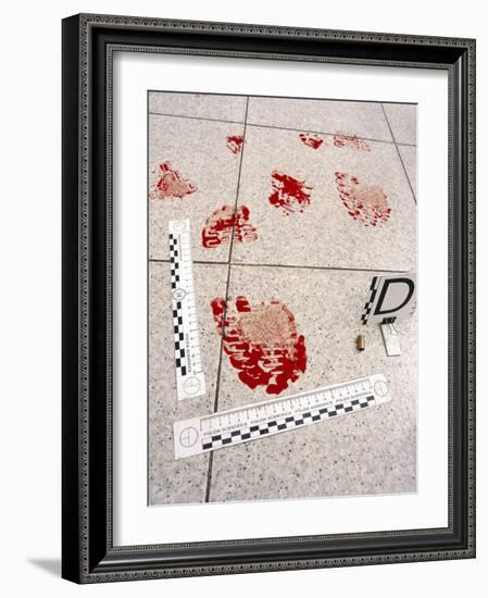 Recording Evidence-Mauro Fermariello-Framed Photographic Print