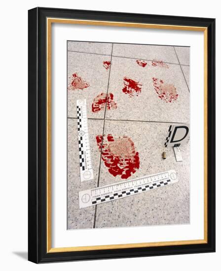 Recording Evidence-Mauro Fermariello-Framed Photographic Print